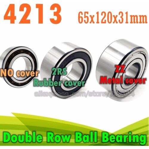 65*120*31 65x120x31 mm Double Row Ball Bearing 4213 zz 2rs 4213A zz 2rs 4213A-2RS 4213-B-2RSR-TVH Long-Lifetime Free shipping