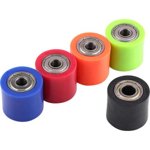 8mm/10mm Drive Chain Pulley Roller Slider Tensioner Wheel Guide For Street Bike Motorcycle ATV