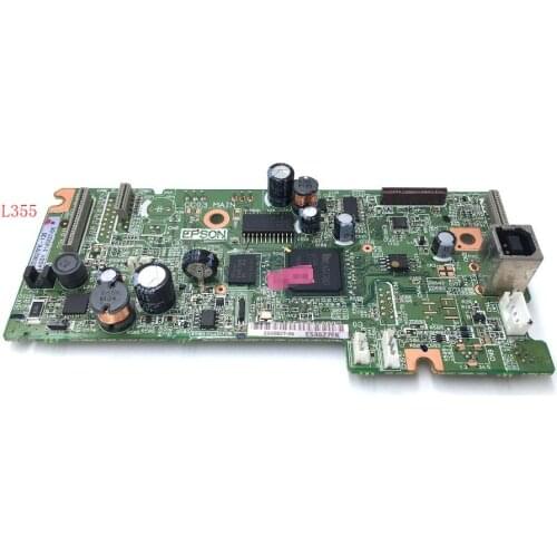 Free Shipping 90% Original New Formatter Main Logical Board For Epson Stylus Office L355 Motherboard Inkjet Printer Parts