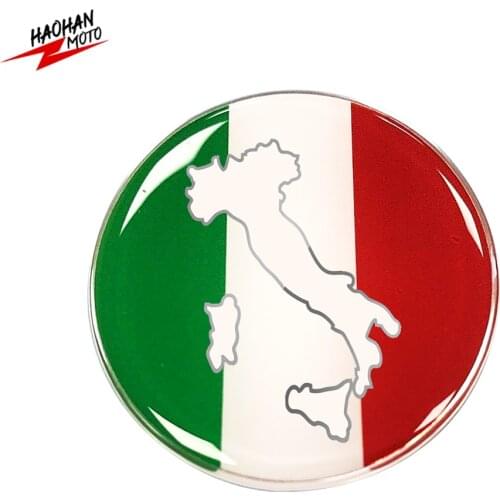 For Motorbike Tank Decals Car Sticker for Piaggio Vespa Ducati Decals Motorcycle Decals Italy Flag Stickers