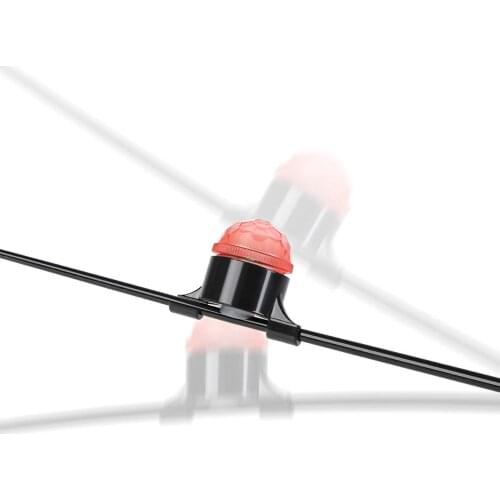 Electronic Fishing LED Light Fishing Bite Alarms Fishing Line Gear Alert Indicator Rod Tip Carp Night Fishing Auto Recognition