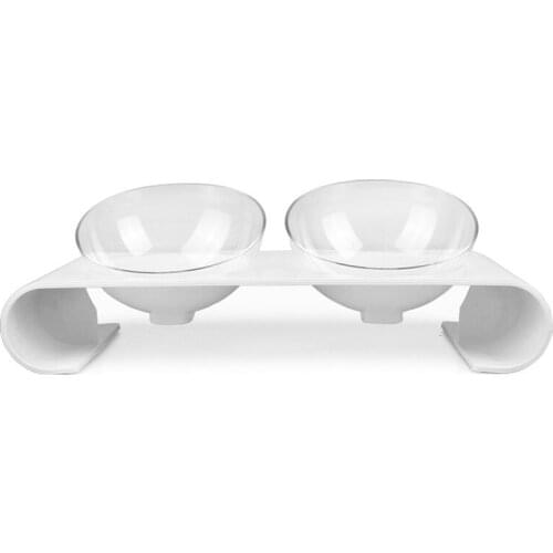 Cat bowl cat food bowl food bowl water bowl plastic pet bowl dog bowl factory direct cat double bowl cat and dog feeding