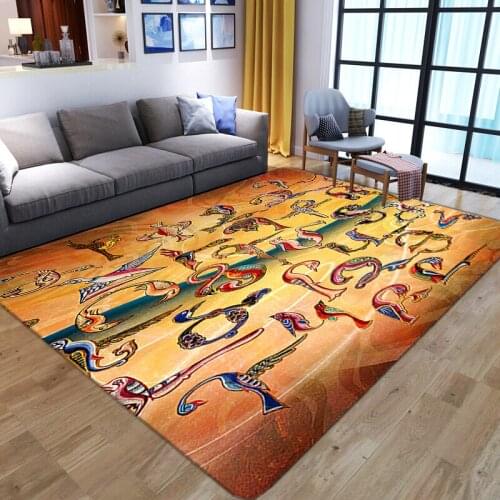 New Cartoon Carpets For Living Room Bedroom Area Rugs Kids Room play Crawl Floor Mat Soft Flannel 3D Printing Child Game Big Rug