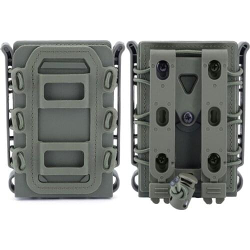 Airsoft Shooting Gear Vest Accessory Box Fast Cartridges Holder 7.62mm Molle Magazine Pouch Soft Shell Magazine Holster