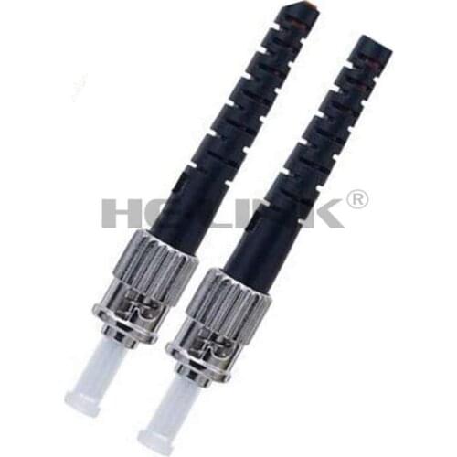 LODFIBER 20M ST-ST Outdoor Armored 10G OM3 MM Duplex Fiber Optic Cable Patch Cord