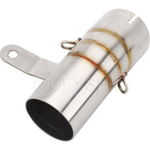 Echappement voiture For BMW S1000RR 2019 2020 60MM Motorcycle Exhaust Muffler Mid Link Pipe S 1000 RR S1000 RRS выхлоп для авто