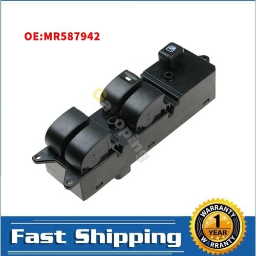 High quality Window Driver Side Switch For Mitsubishi Pajero Montero III 3 Lancer Triton L200 Sport Challenger Grandis MR587942