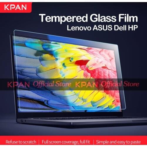 KPAN 16:9 Universal HD Tempered Glass Film Laptop Screen Protector 12 13 14 15 17 Inch HP Pavilion x360 Asus Dell Acer Nitro 5