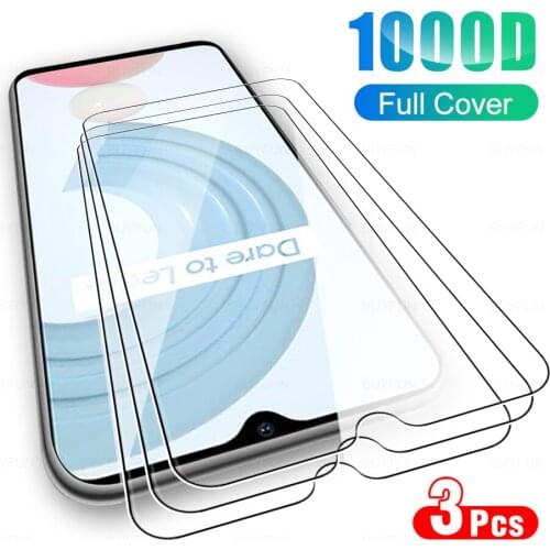 Protective Glass For Realme C21 Cover Shell For 8 Pro Narzo 30A 30 GT Neo 5G V13 C25 C11 2021 Protection Glass Film Cases Fundas