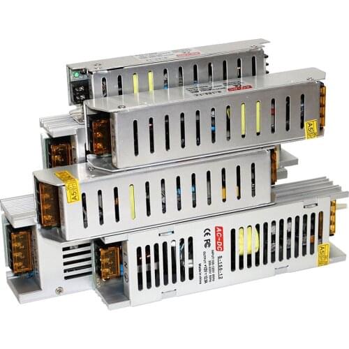 12V Power Supply 5A/8.5A/10A/12.5A/15A/20A Switch LED Transformer AC 110V - 220V LED Driver Adapter Lighting Transformers