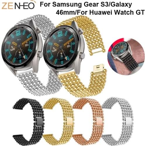 22mm watch Strap For Huawei Watch GT band for Samsung Gear S3 Frontier Classic Wristband Replacement watchband Bracelet straps