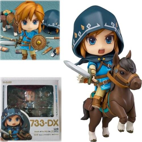 733-DX Zelda Figure Breath of the Wild Ver DX Edition Deluxe Version Action Figure Model Toys Doll For Gift