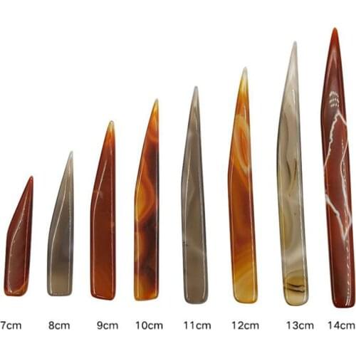 Agate Knife Burnisher Hand Jewelry Polishing Tool Gold Silver Polishing Tools Hand Jewelry Burnisher