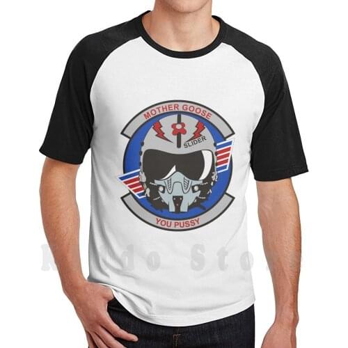 Slider Helmet T Shirt Cotton Men Diy Print Cool Tee Movie Tv Cinema F14 Tomcat Fighterjet Jet Plane Pilot Fly Fighter Jet Funny
