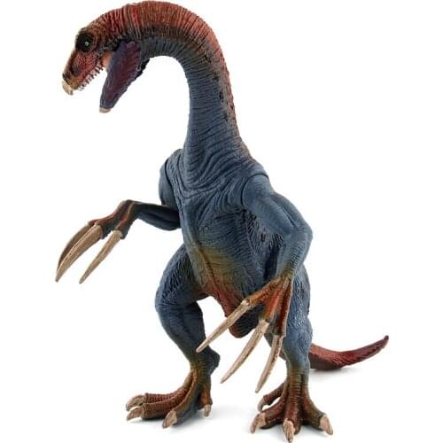 Hot Jurassic Tyrannosaurus Pterosaur Carnotaurus Dinosaurs Models Plastic Therizinosaurus Animal Action Figures Collection Toys