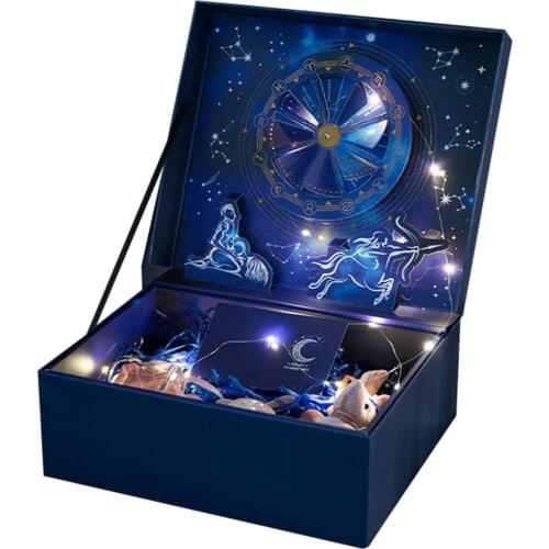 Valentines Day Gift Box Dreamy Girlish Exquisite Presentation Box Flip Cover Birthday Packing Box Perfect Festival Storage Case