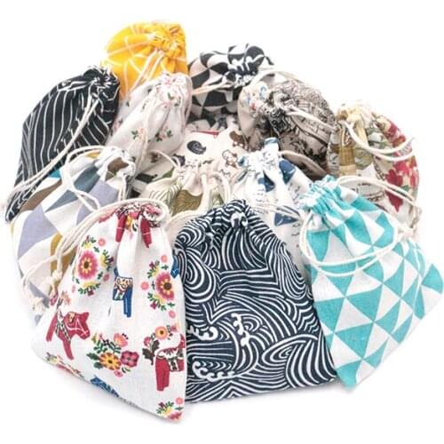 Hot 50pcs/lot Mixed Colors Jewelry Packaging Bags Drawable Pouches Cotton Bags Wedding Gift Bags Jewelry Packaging 14x16cm