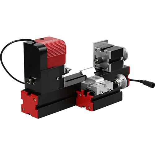 Mini DIY Multipurpose Machine Multi-functional Motorized Transformer Jigsaw Grinder Driller Plastic Hardware Lathe Wood Lathe