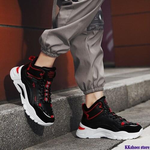 Men Casual Shoes New Winter Outdoor Brand Lace-up Shoes Men Fashion Sneakers Classic Hot-Sale Plus Velvet Shoes Men Casual Shoes