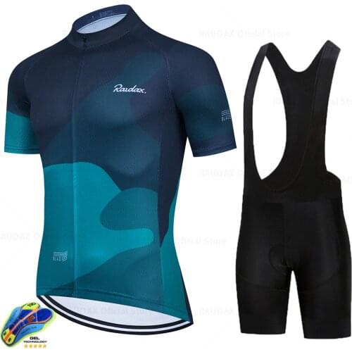 Raudax Men Cycling Jersey 2021Summer Short sleeves MTB Road Bike Jersey Breathable Mountain Bicycle Jersey Maillot Ciclismo