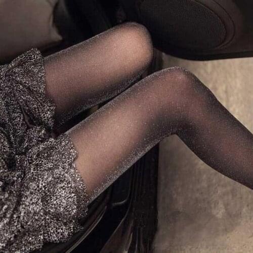 Hot Selling Sexy Shiny Pantyhose Glitter Stockings Womens Glossy Tights Women Clothing Accessory Fashion Good Quality Gifts