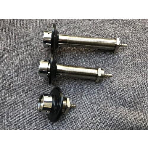 Beer Faucet Shank 2",4",6" With Nipple, Chrome Plate Brass, Draft Beer Dispensing