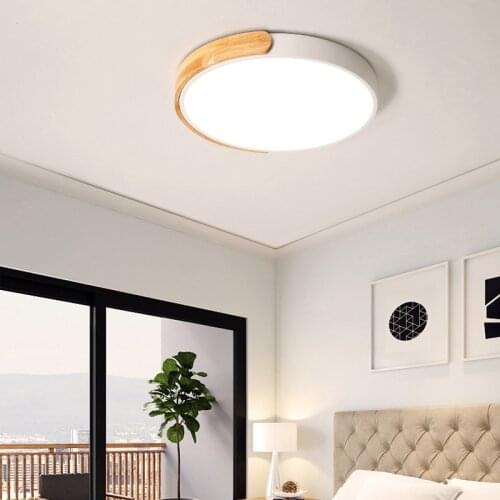 LED Ceiling Light Modern Lamp Living Room Lighting Fixture Bedroom Kitchen Surface Mount Flush Panel Remote Control