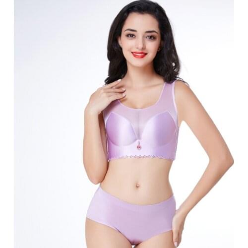 Women Girls Sexy Lace Bra Design Lace Sheer Lace Triangle Bralette Bra Crop Top Bustier Unpadded Mesh Lined