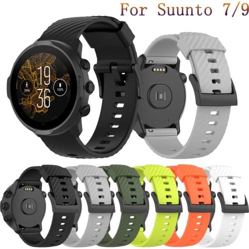 Wrist strap for Suunto 7 9 baro watch accessories silicone band for Suunto D5 spartan sport wrist hr baro wristband replacement