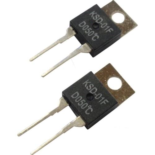 High quality thermostat thermal protector 150 degree normally open normal closed temperature control switch KSD-01F 10pcs