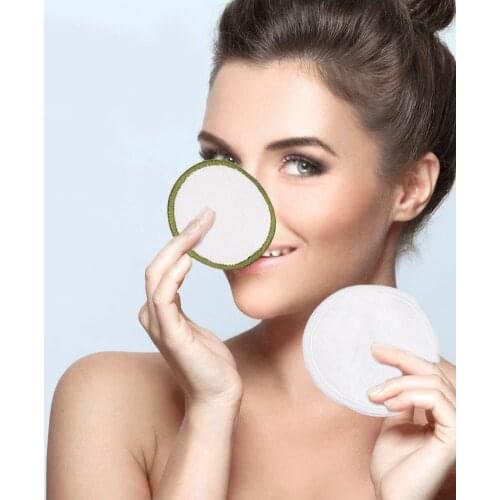 Facial Skin Nursing Cleaning Wipe 16pcs Reusable Washable Makeup Remover Pads Face Skin Care Travel Remover Beauty