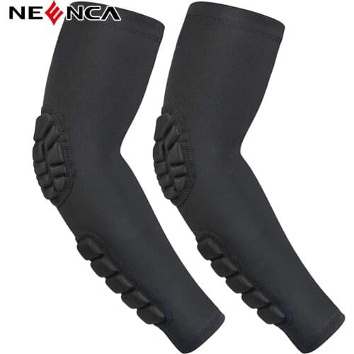 NEENCA 1 Piece Arm Sleeves Bicycle Sleeves Sport Protective Gear Arm Guard MTB Bike Safety Crash Proof Basketball Elbow Warmer