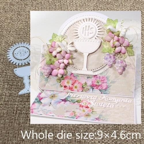 XLDesign Craft Metal Cutting Dies cut die Polish IHS circle flash cup Scrapbooking Album Paper Card Craft Embossing Die Cuts