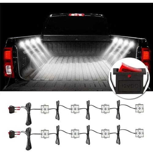 High Bright Durable Cargo Camper 48 LED 12V Low Consumption RV Interior Light Trailer Boat Lamp Ceiling For Car Van#292141