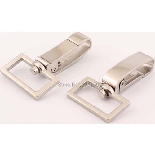 2pcs/lot Metal 55*31mm Spring Clip Buckle Swivel Snap hook Buckles For bag webbing accessories