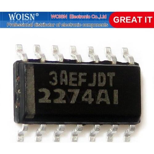 5pcs/lot TLC2274CDR TLC2274ADRG4 TLC2274C TLC2274AC TLC2274AI TLC2274 SOP-14 In Stock