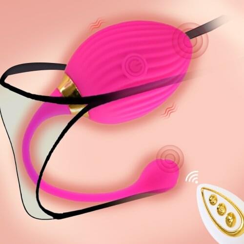 Wireless Remote Control Vibrator Jump Eggs For Women G-Spot Simulator Kegel Balls Vagina Trainer Vibrating Egg Adult Sex Toys