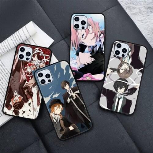 Anime Bungou Stray Dogs Phone Case for iPhone 11 12 pro XS MAX 8 7 6 6S Plus X 5S SE 2020 XR mini