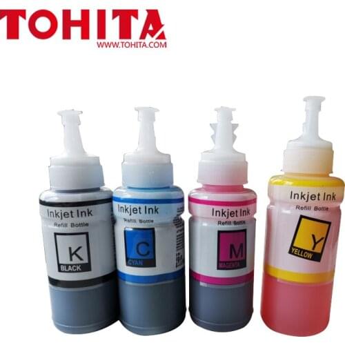 TOHITA Printer Ink 100ml Bottle Refill Ink for Epson Ink Cartridge and Ciss Ink System