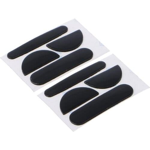 LX9B 2 Sets of MX Master 3S Rounded Curved Edges Mouse Feet Mouse Skate Mouse Pads Wireless Gaming Mouse Feet Replacement