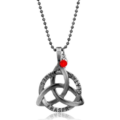 Cute Pendant Jewelry Hot TV Outlander Necklaces Choker Crystal Pearl Jewelry for Female Accessories Collier Trinket