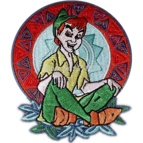 PAN Sitting Collectible Figure TV MOVIE SERIES EMBROIDERED Iron On Patch TRANSFER Badge