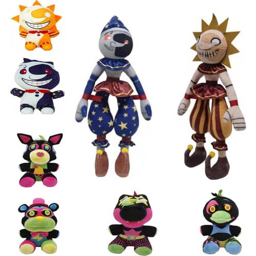 New FNAF Plush Toy Doll Golden 5 Night Freddy Foxy Bonnie Chica FNAF Stuffed Animals Doll Christmas Birthday Gift For Children