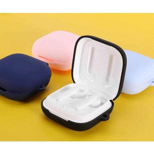 Dustproof Silicone Protective Case Full Earphone Cover for OPPO ENCO W51 Headset T3LB