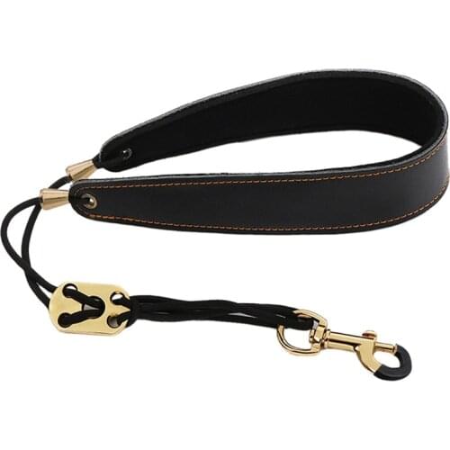 Sax Strap Alto Saxophone Adjustable Neck Belt Leather Belts Saxphone Hanging Straps Music Instrument Accessories