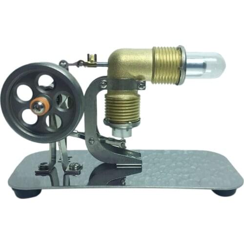 2019 New Arrival Assembled MINI Hot Air Stirling Engine Model Science Electricity Pocket-Sized Working Model Building Education