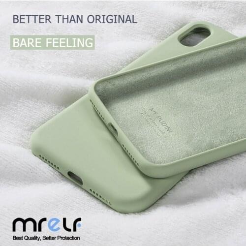 Luxury Silicone Case For iphone 11 Pro X XS MAX XR SE 7 8 6S 6 Plus Phone Case on for iphone 11 7 8 plus X SE 10 Cover Original