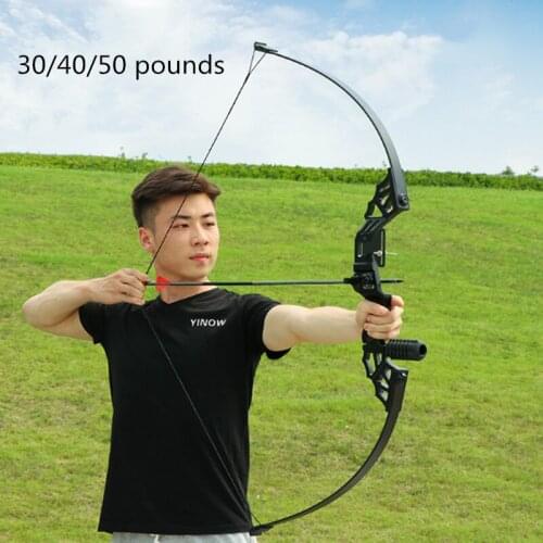 30/40/50 lbs compound bow alloy straight draw bow for fish shooting and archery for hunting and shooting fish bow equipment 2020