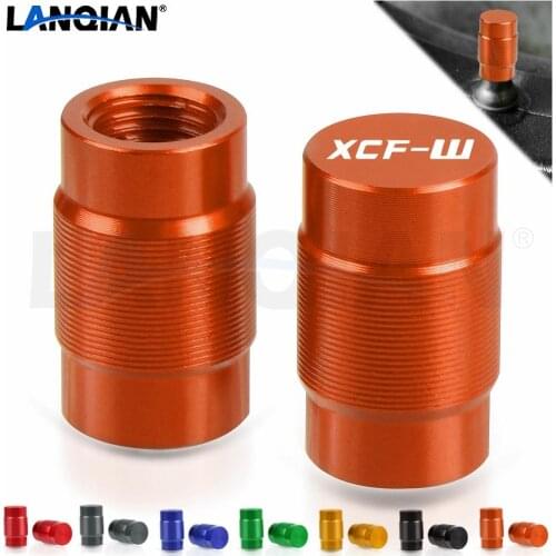 For XCW-F Motorcycle Aluminum Wheel Tire Valve Stem Caps Airtight Covers 250 XCF-W 350 ECW F XCR-W XC-F XC-W Accessories