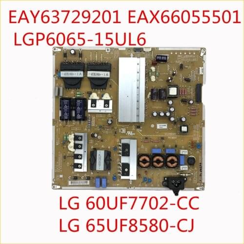 EAY63729201 EAX66055501 Power Support Board For TV LGP6065-15UL6 LG 60UF7702-CC LG 65UF8580-CJ Original Power Supply Board